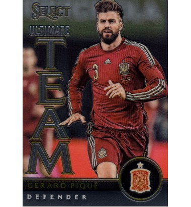 PANINI SELECT 2015-2016 ULTIMATE TEAM Gerard Pique (Spain)